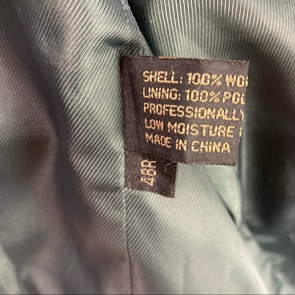 Loriano 3 Button Suoer 120’s Wool Blazer 46R - Picture 8 of 16